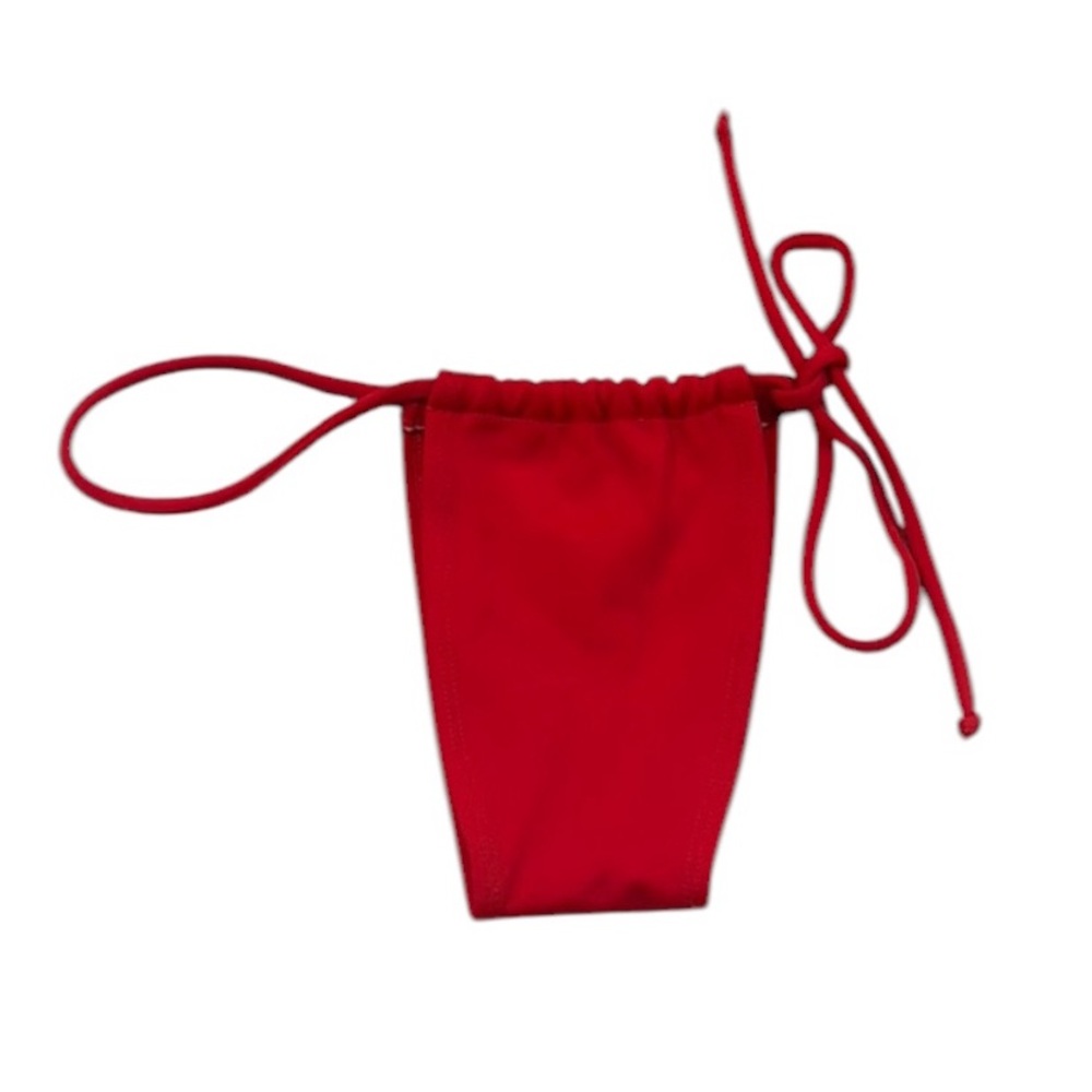 Gabriela Pires Beachwear Red Bikini Bottom